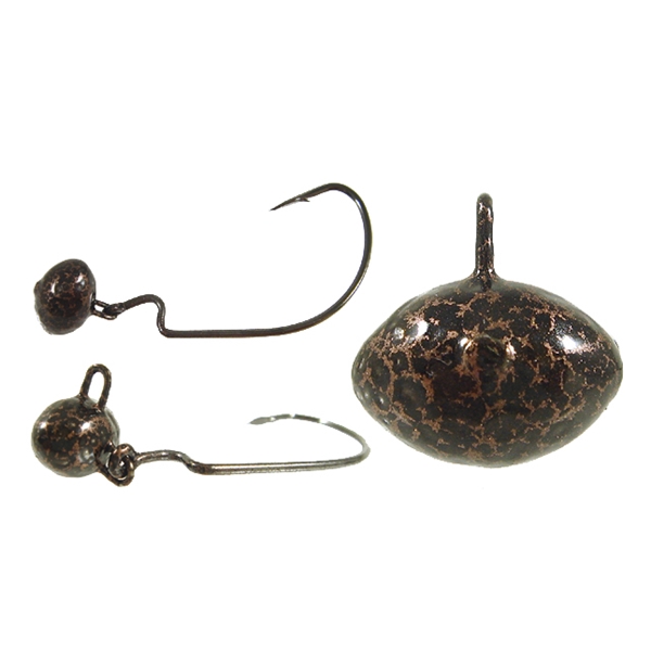 Gene Larew Biffle Hard Head Football Jigs 2-Pack