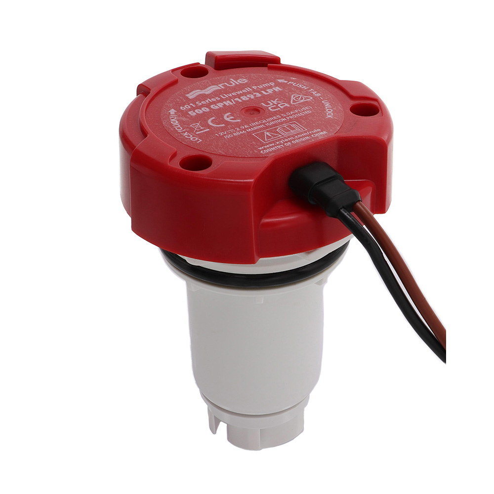 Rule Livewell Pump Replacement Motor Cartridge