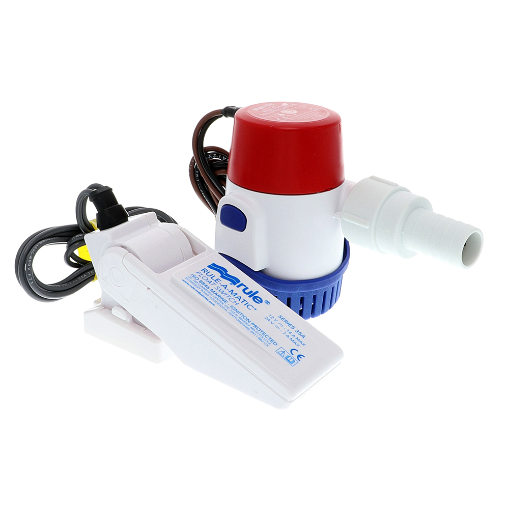 Rule Standard Bilge Pump Kit w/Float Switch - 12V