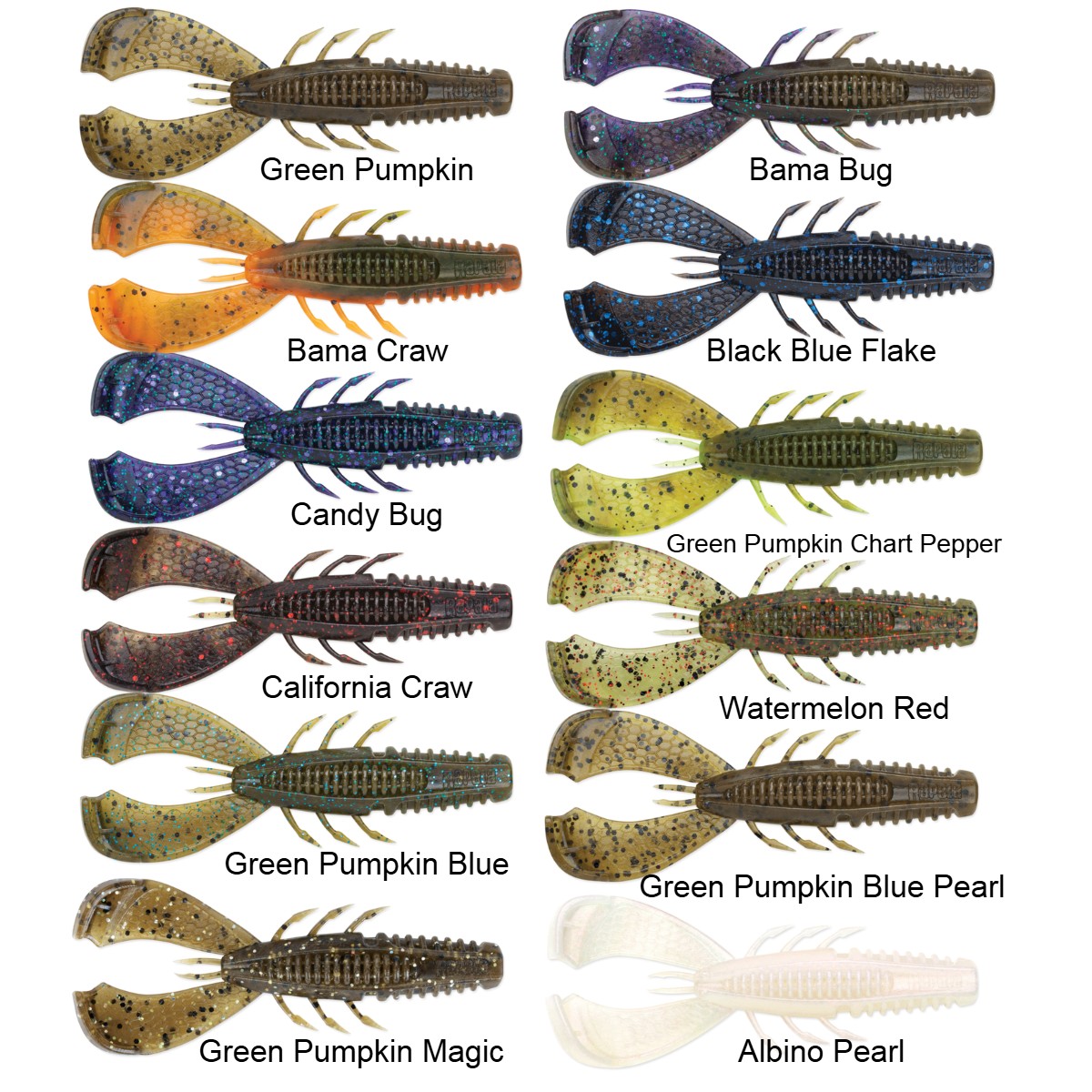 Rapala Crush City Cleanup Craw 3"