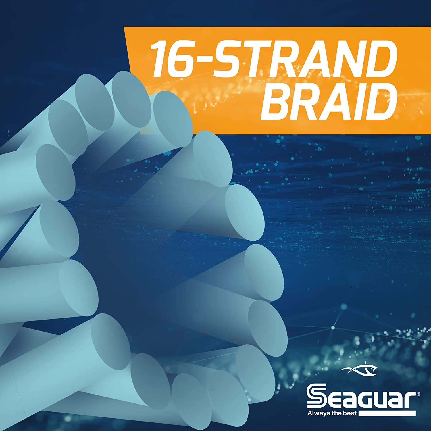 Seaguar Threadlock Ultra Strong Hollow Cord Braid Fishing Line