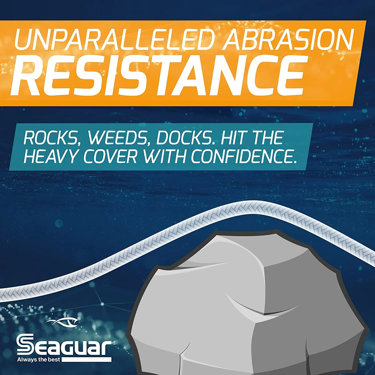 Seaguar Threadlock Ultra Strong Hollow Cord Braid Fishing Line