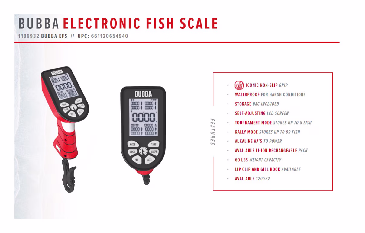 Bubba Electronic Smart Scale