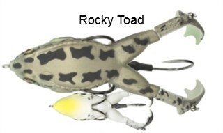 Lunkerhunt Prop Frog 3.5" 1/2 oz.