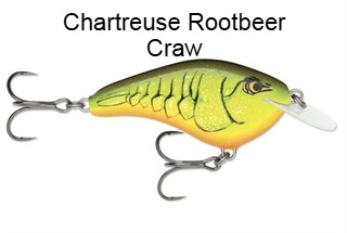 Rapala OG Tiny 04 Shallow Diving Crankbait