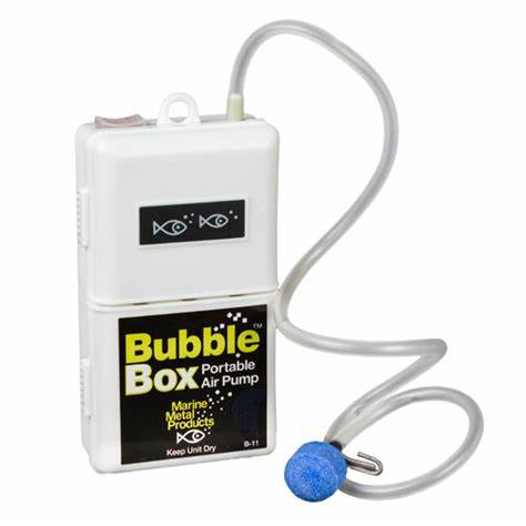 Marine Metal Bubble Box-2 D Batteries Required